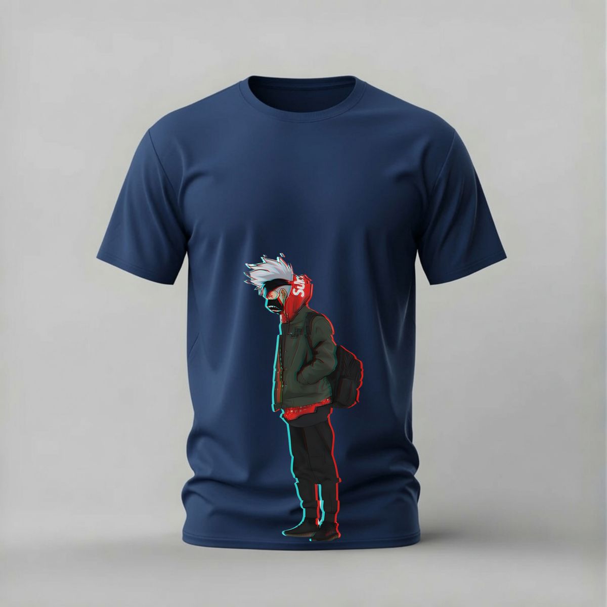SUPREME KAKASHI Graphic T-Shirt