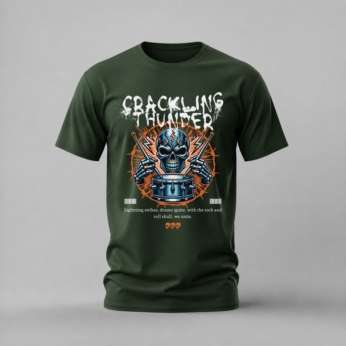 CRACKLING THUNDER Graphic T-Shirt