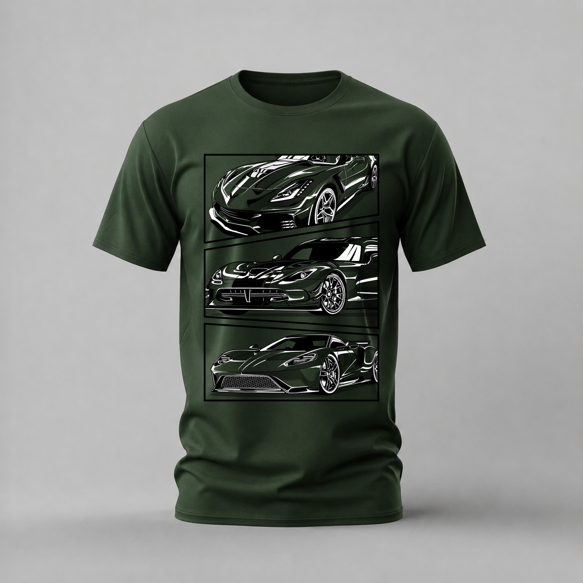 AMERICAN SUPERCARS Graphic T-Shirt