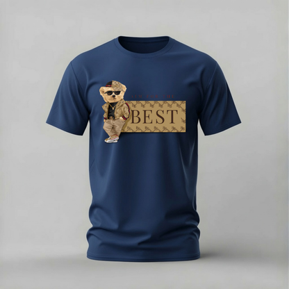 AIM FOR THE BEST Teddy Graphic T-Shirt