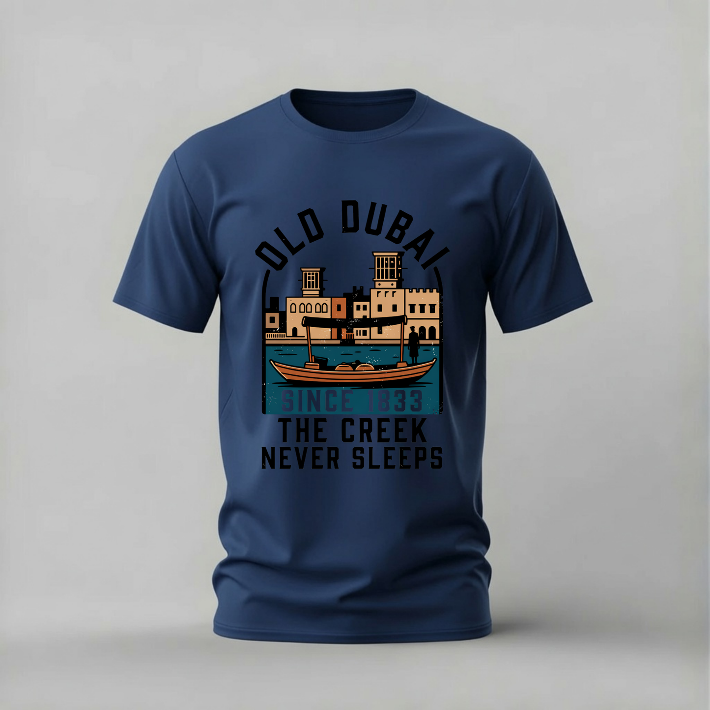 OLD DUBAI Creek Graphic T-Shirt