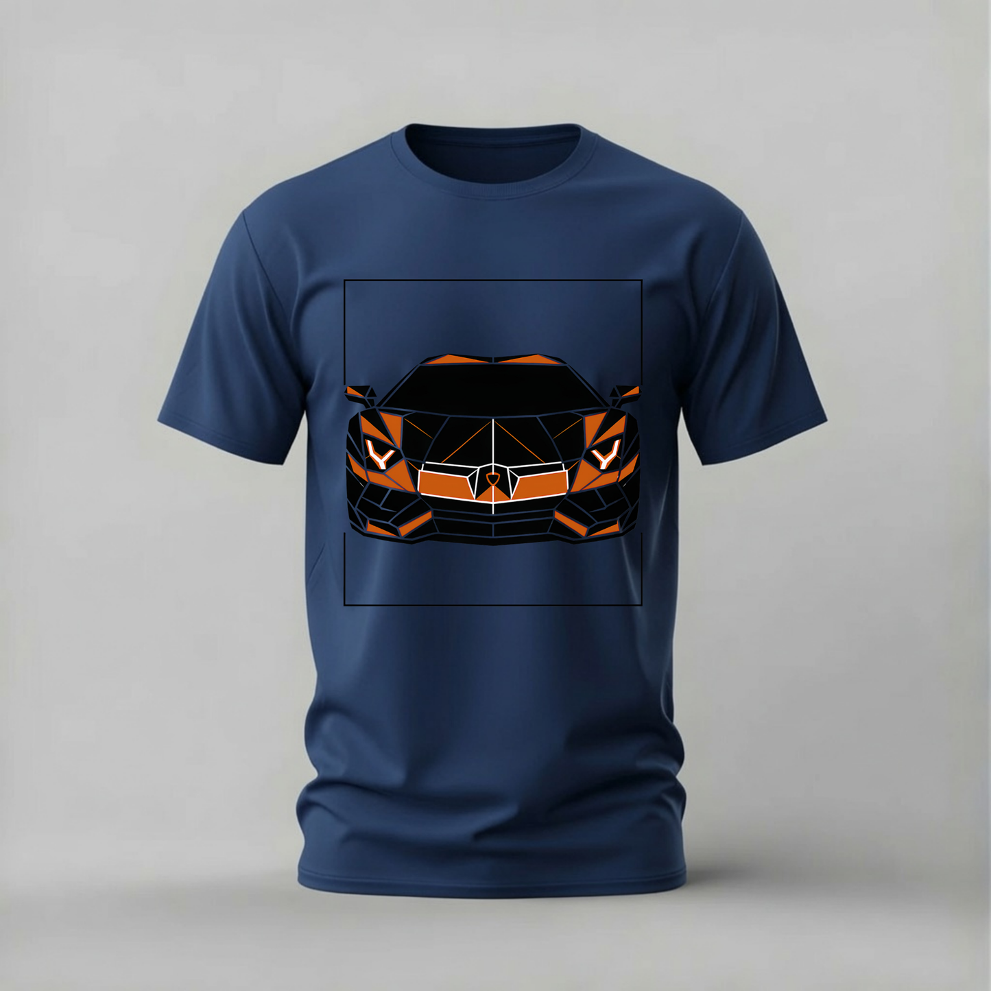 LAMBORGHINI Low Poly Graphic T-Shirt