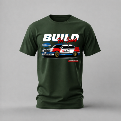 BUILD FOR SPEED E30 Graphic T-Shirt