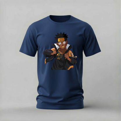 GOLD NARUTO Graphic T-Shirt