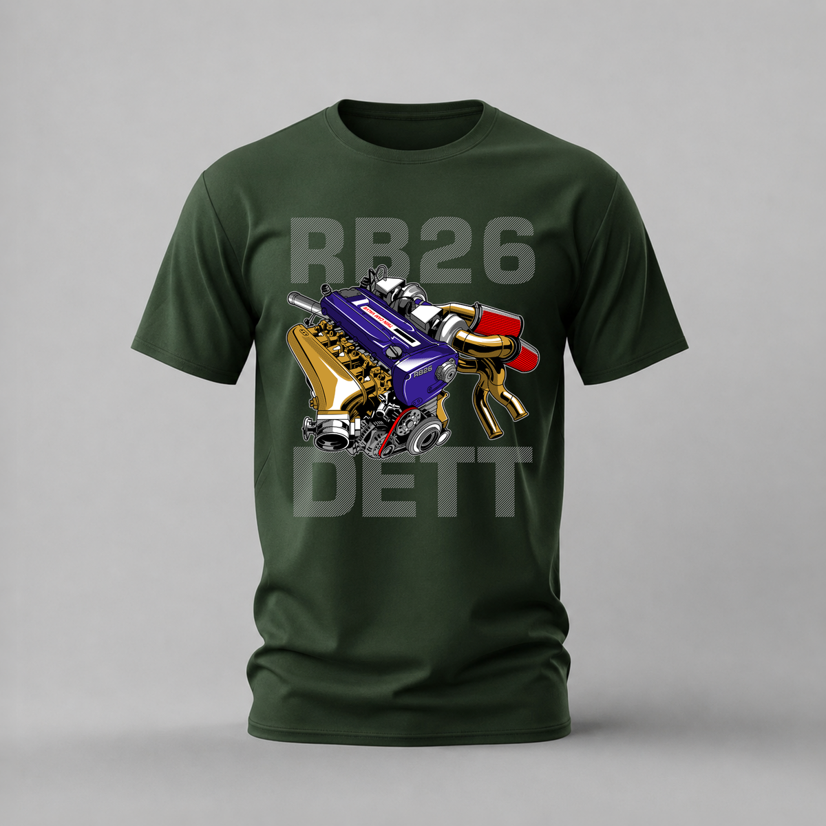 RB26 DETT ENGINE Graphic T-Shirt