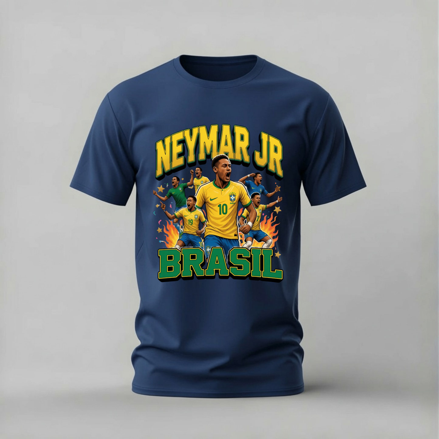 NEYMAR JR Brazil Graphic T-Shirt