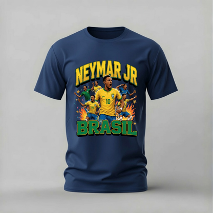 NEYMAR JR Brazil Graphic T-Shirt