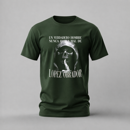 LOPEZ OBRADOR Graphic T-Shirt