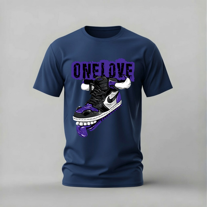 ONE LOVE Sneaker Graphic T-Shirt