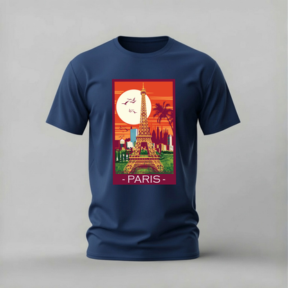 PARIS Eiffel Tower Graphic T-Shirt