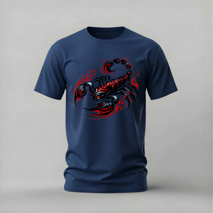 TRIBAL SCORPION Graphic T-Shirt