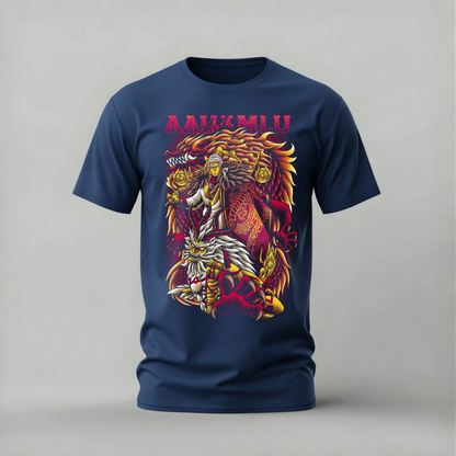 AAUKMLU DRAGON Graphic T-Shirt