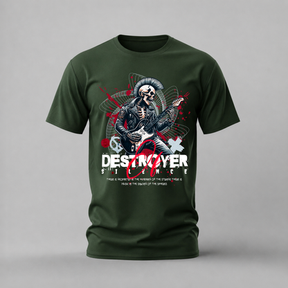 DESTROYER OF SILENCE Graphic T-Shirt