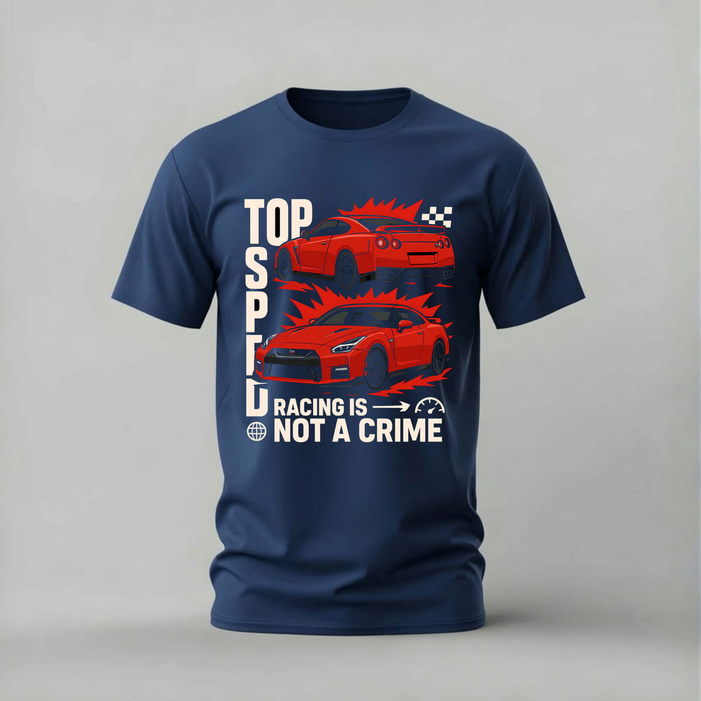 TOP SPEED RACING GT-R Graphic T-Shirt