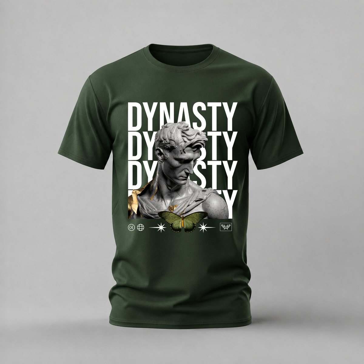 DYNASTY STATUE Graphic T-Shirt