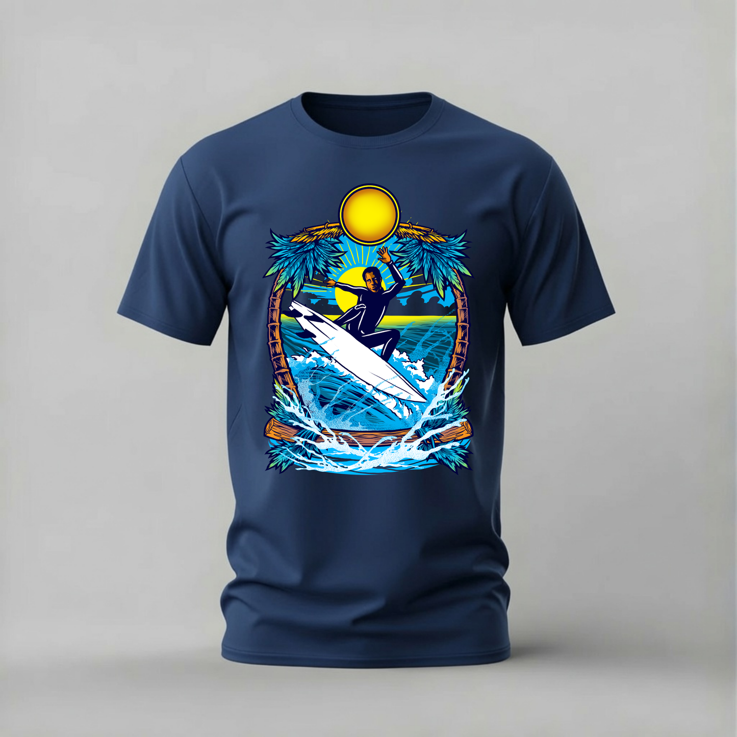 TROPICAL SURFER Graphic T-Shirt