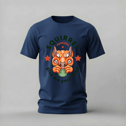 SQUIRREL AWESOME Graphic T-Shirt