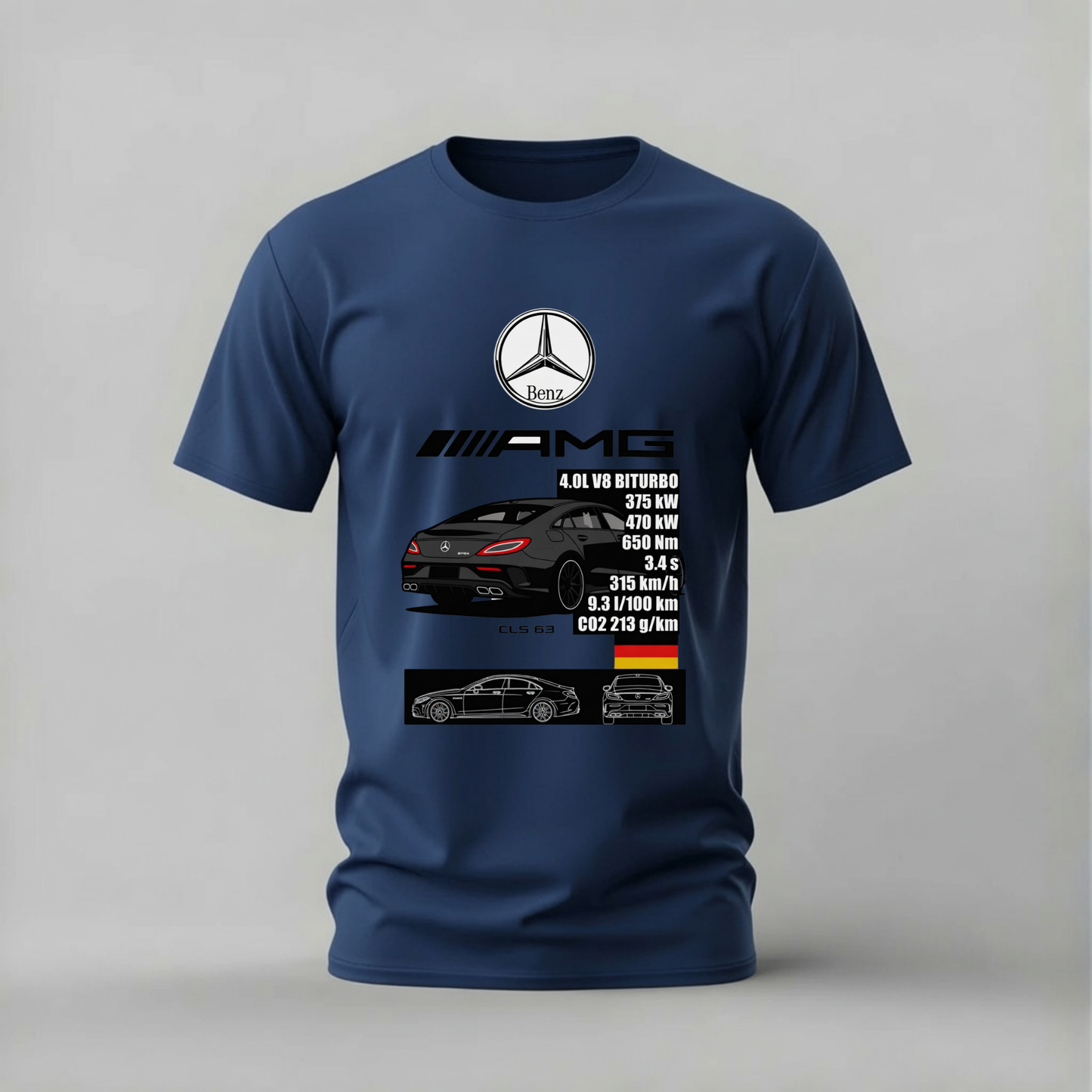 MERCEDES CLS 63 AMG Graphic T-Shirt