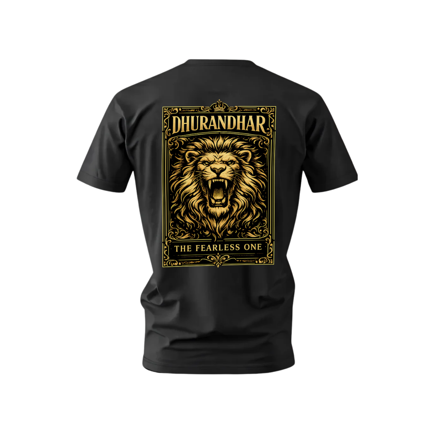 Dhurandhar The Fearless One Lion T-Shirt