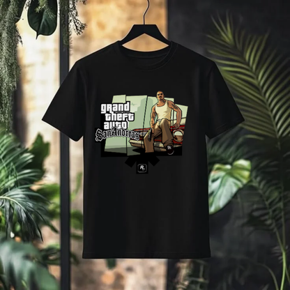 GRAND THEFT AUTO SAN ANDREAS Graphic T-Shirt