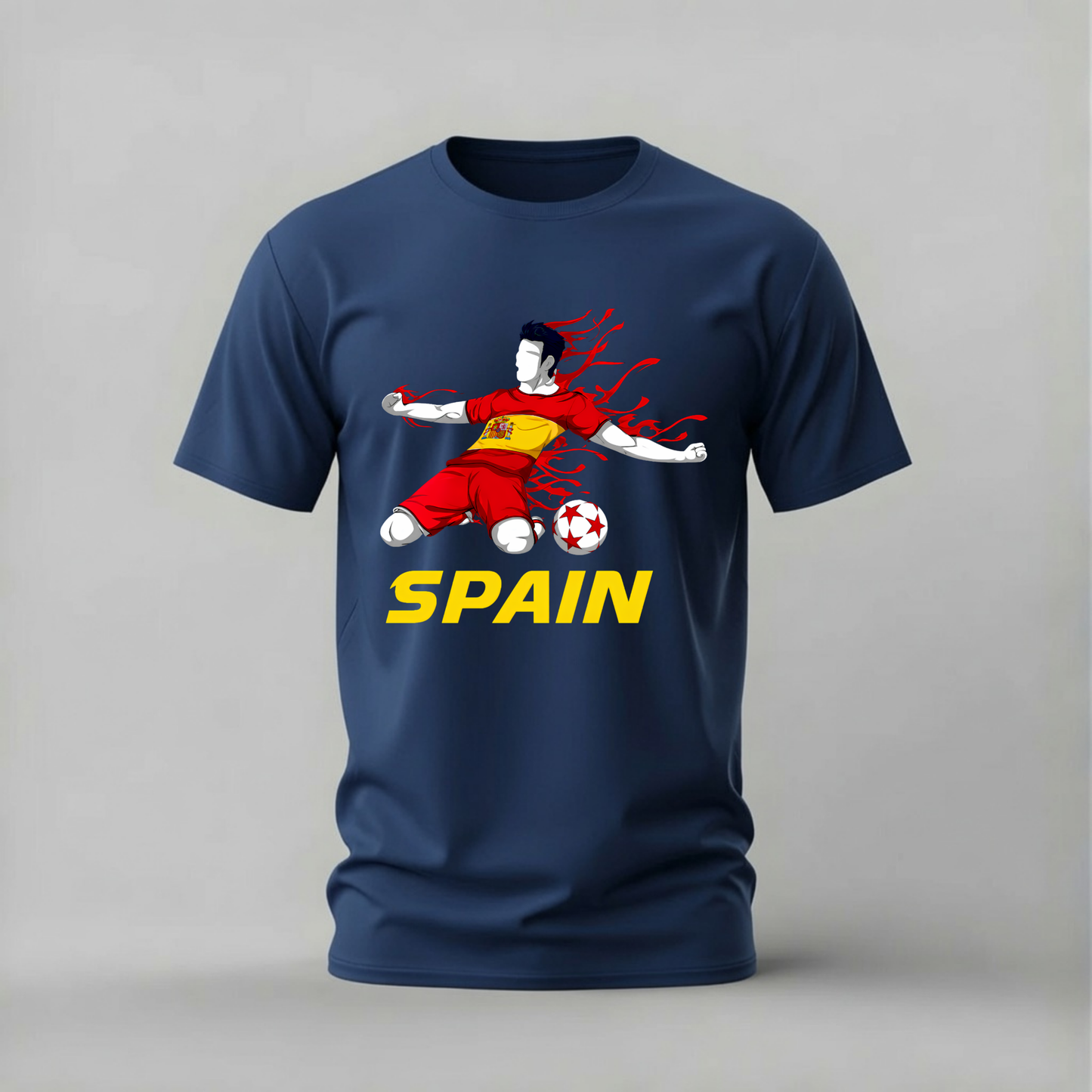 SPAIN National Team Soccer Graphic T-Shirt