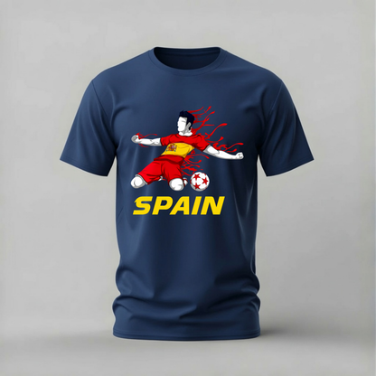 SPAIN National Team Soccer Graphic T-Shirt