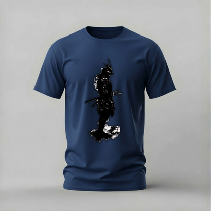 SAMURAI Silhouette Graphic T-Shirt