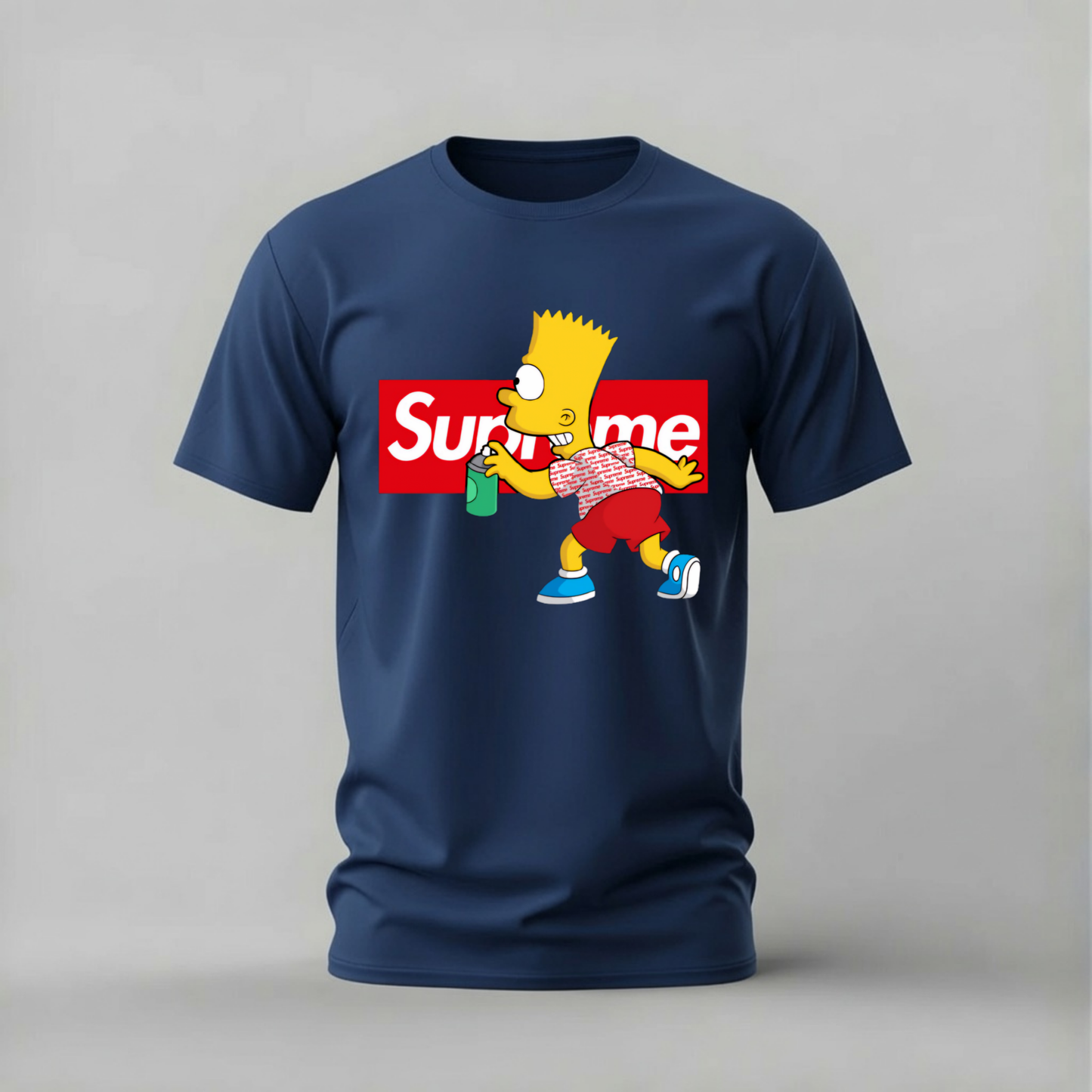 BART SIMPSON Supreme Spray Graphic T-Shirt