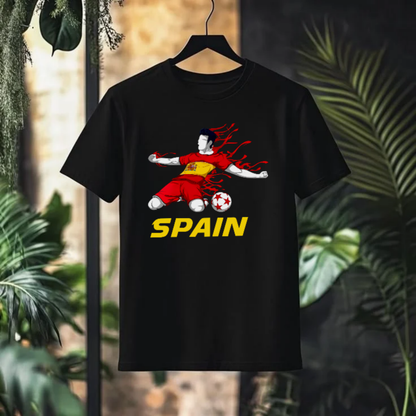 SPAIN Soccer Player Graphic T-Shirt