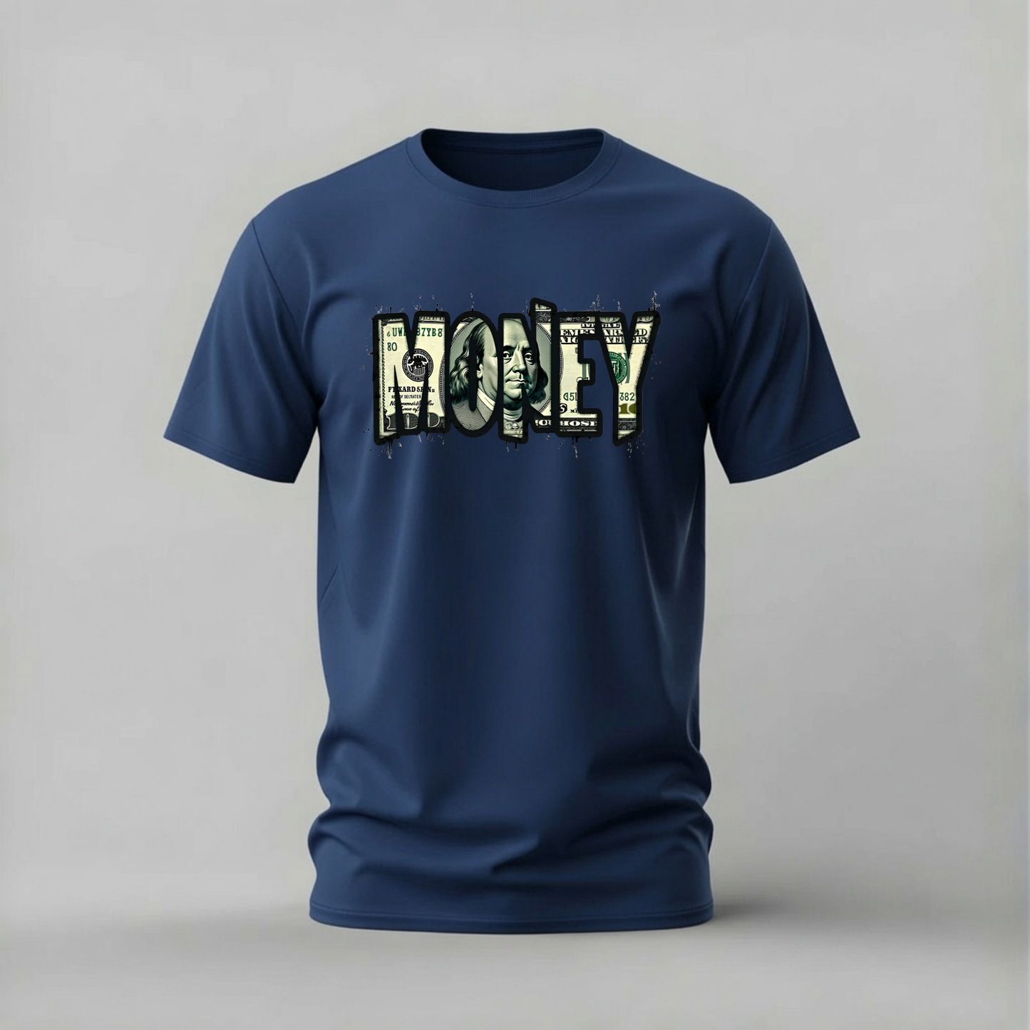 MONEY Dollar Bill Graphic T-Shirt