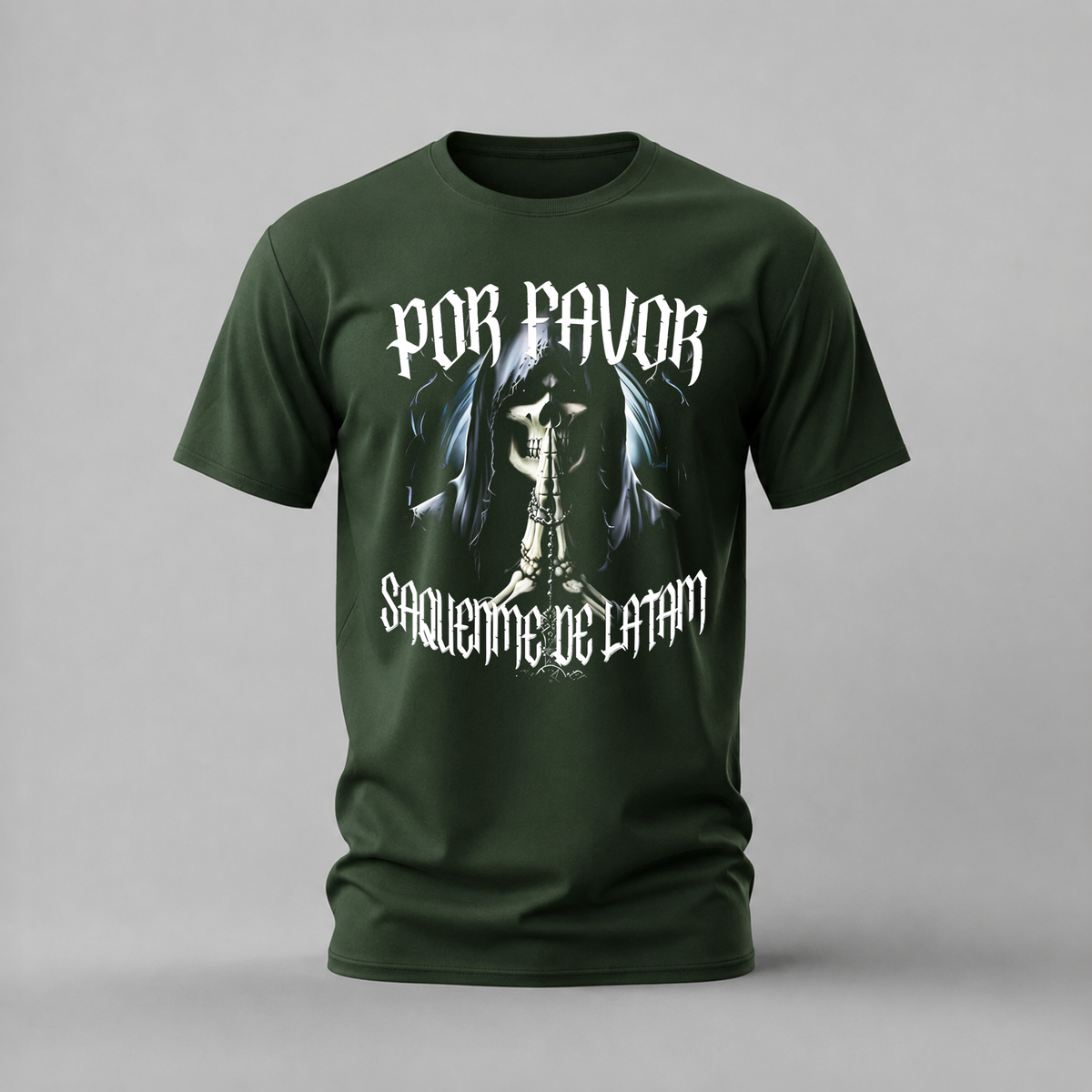 POR FAVOR SAQUENME DE LATIN Graphic T-Shirt