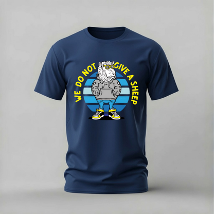 WE DO NOT GIVE A SHEEP Graphic T-Shirt