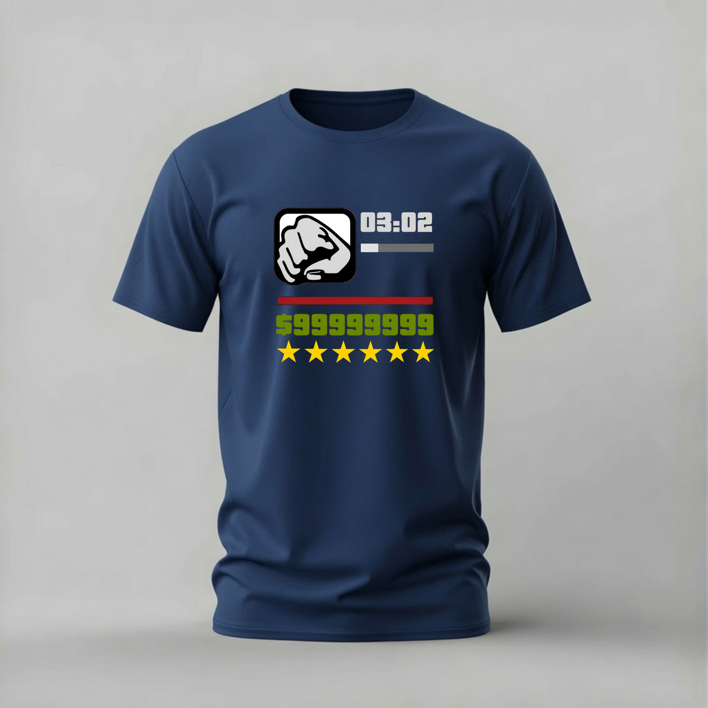 MAX MONEY GTA Style Graphic T-Shirt