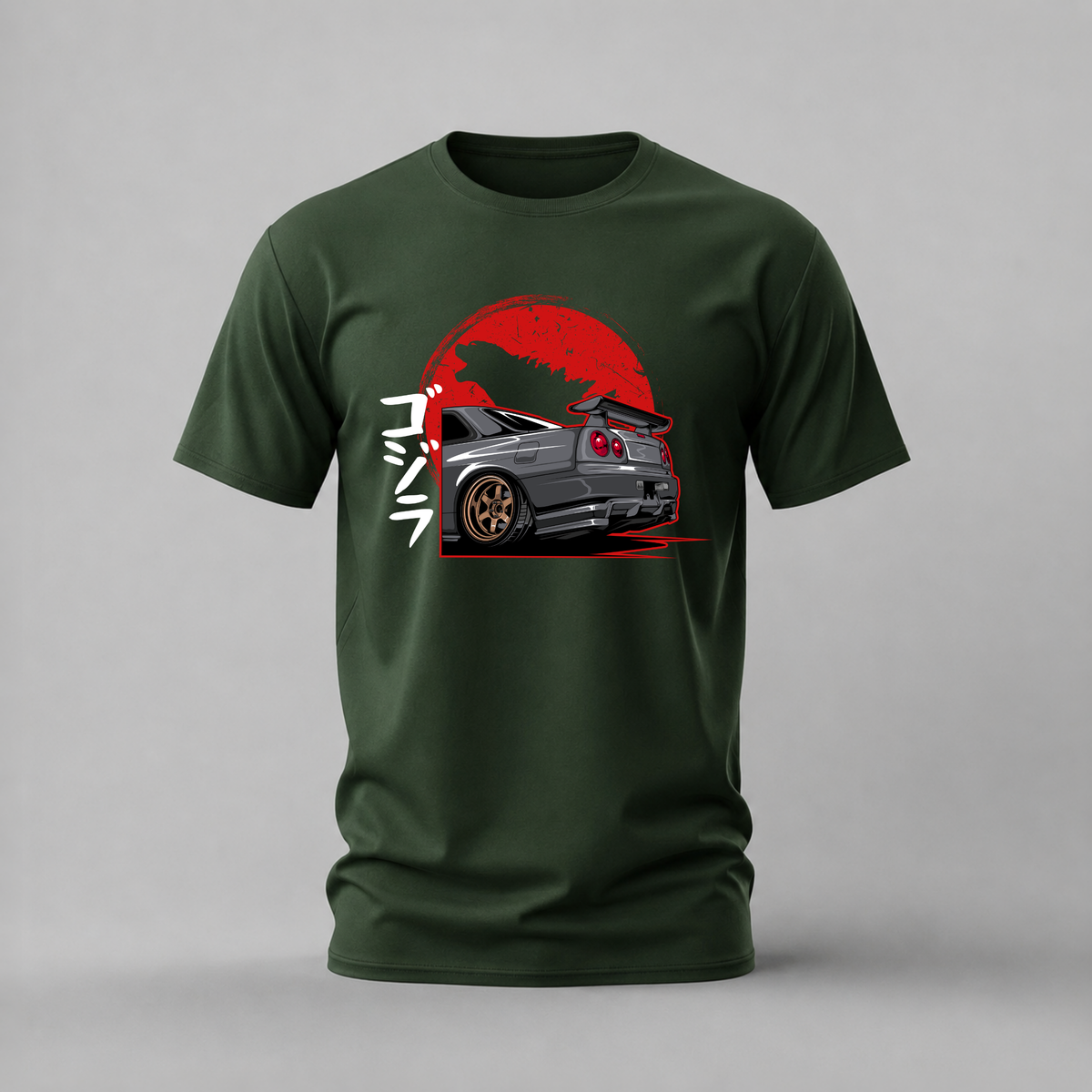 GODZILLA SKYLINE Graphic T-Shirt