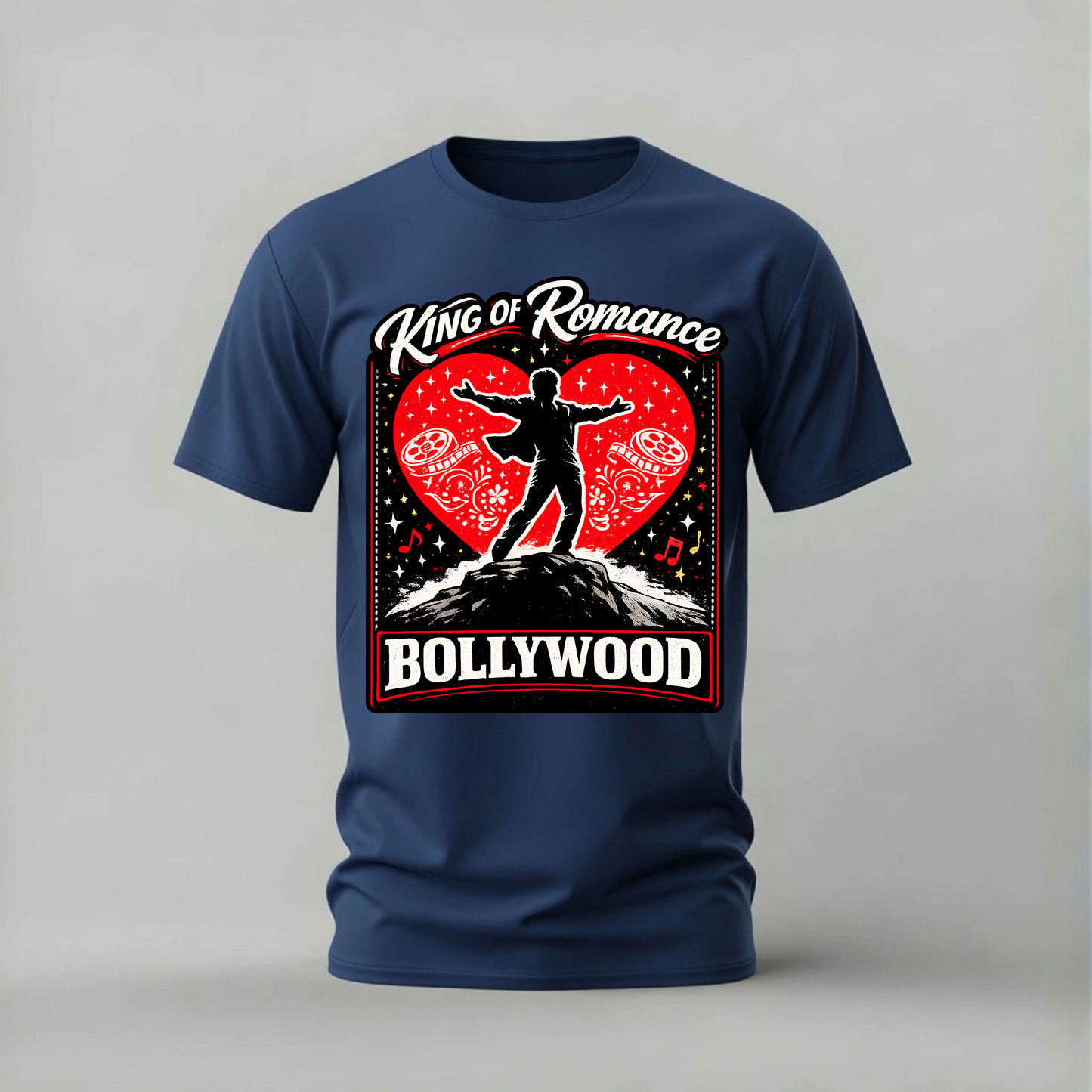 KING OF ROMANCE Bollywood Graphic T-Shirt