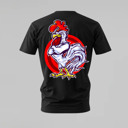 MUSCULAR ROOSTER Graphic T-Shirt