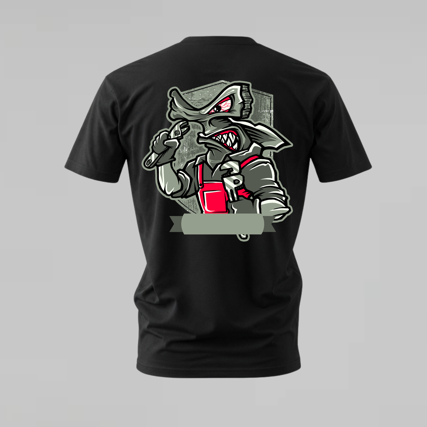 MECHANIC SHARK Graphic T-Shirt