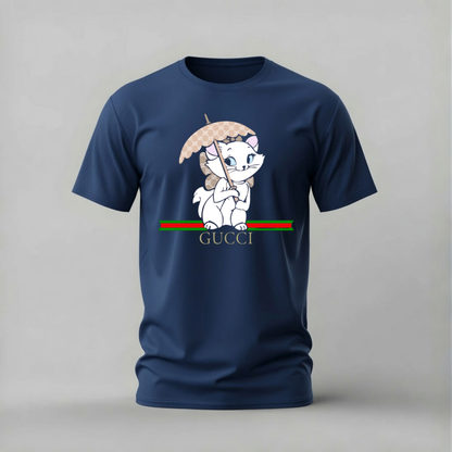 ARISTOCAT Gucci Style Graphic T-Shirt