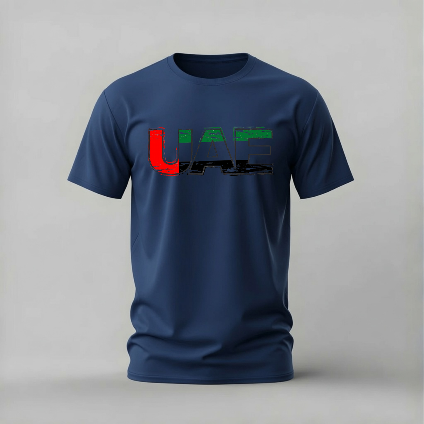 UAE Flag Text Graphic T-Shirt