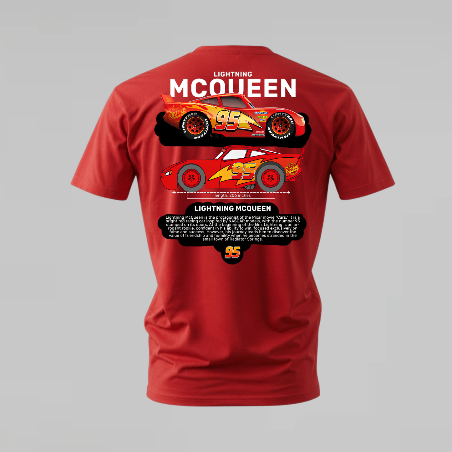 LIGHTNING MCQUEEN Graphic T-Shirt