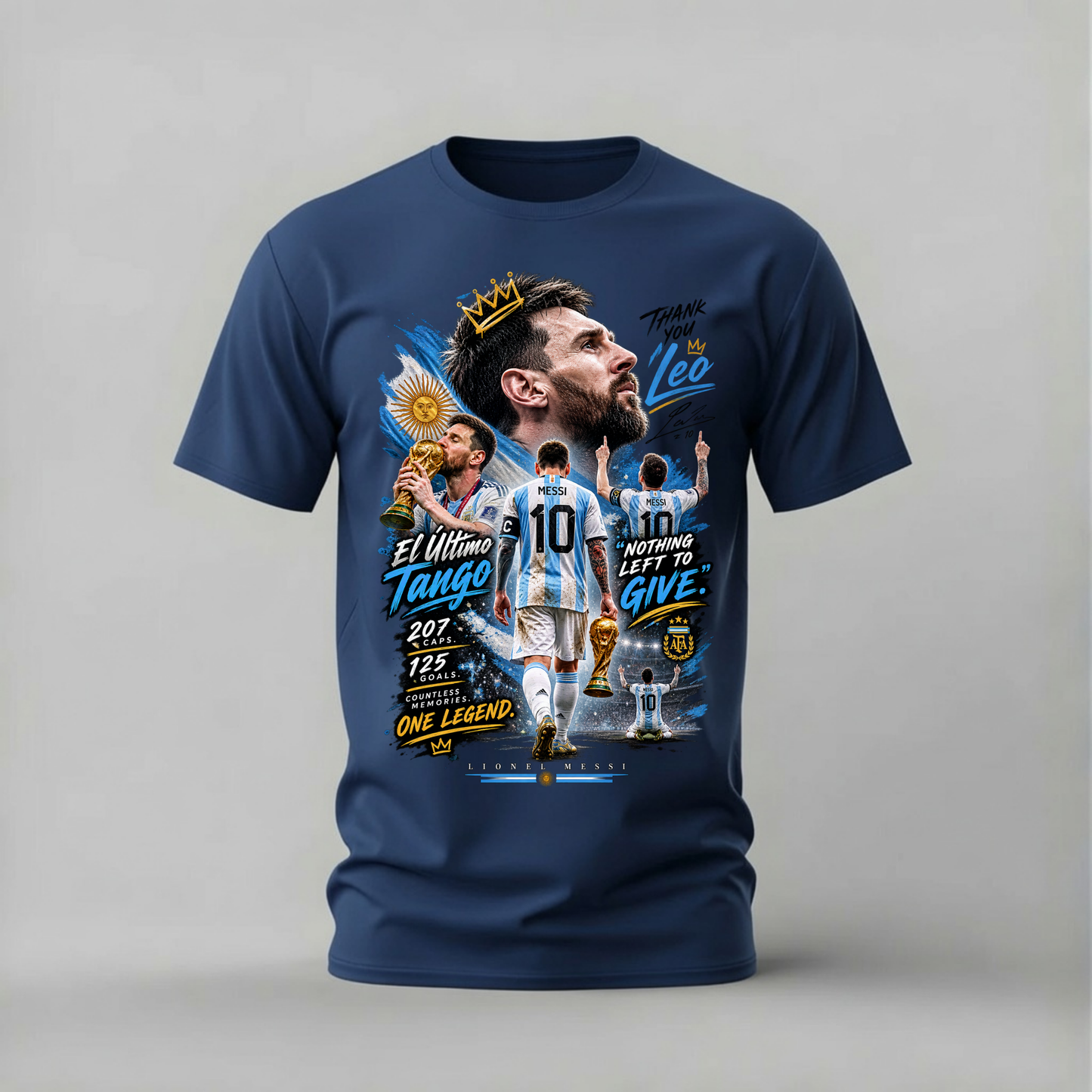 THANK YOU LEO MESSI Graphic T-Shirt
