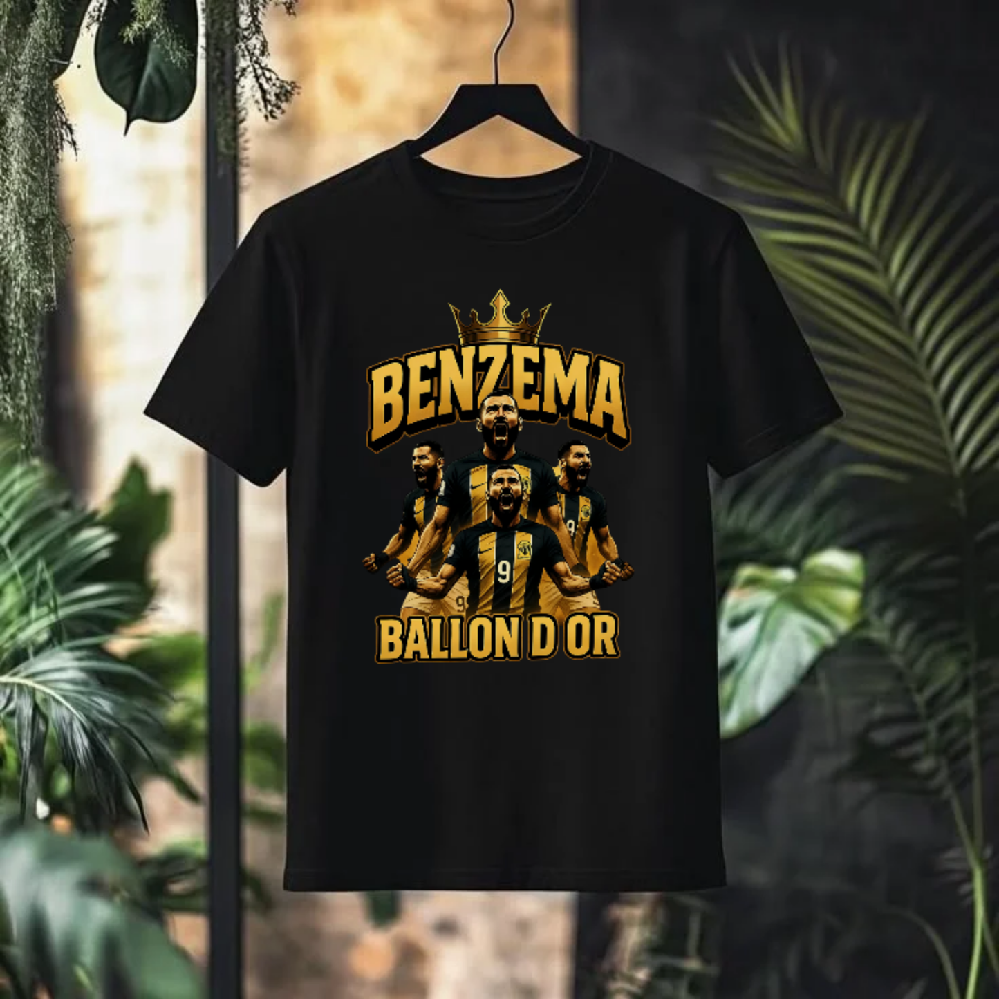 BENZEMA Ballon d'Or Graphic T-Shirt