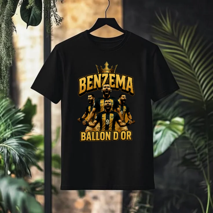 BENZEMA Ballon d'Or Graphic T-Shirt