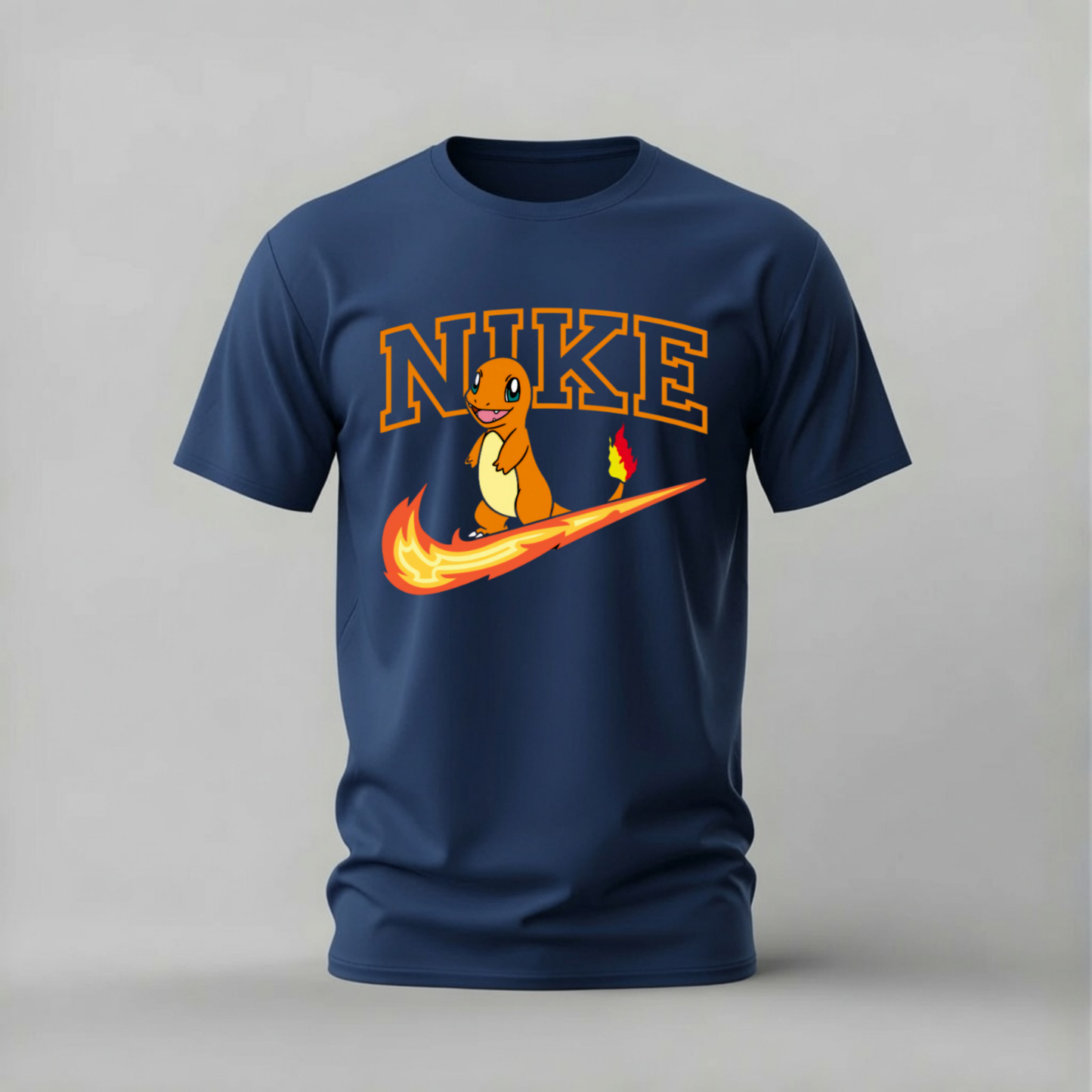 CHARMANDER Nike Parody Graphic T-Shirt