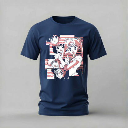SAILOR MOON Collage Graphic T-Shirt
