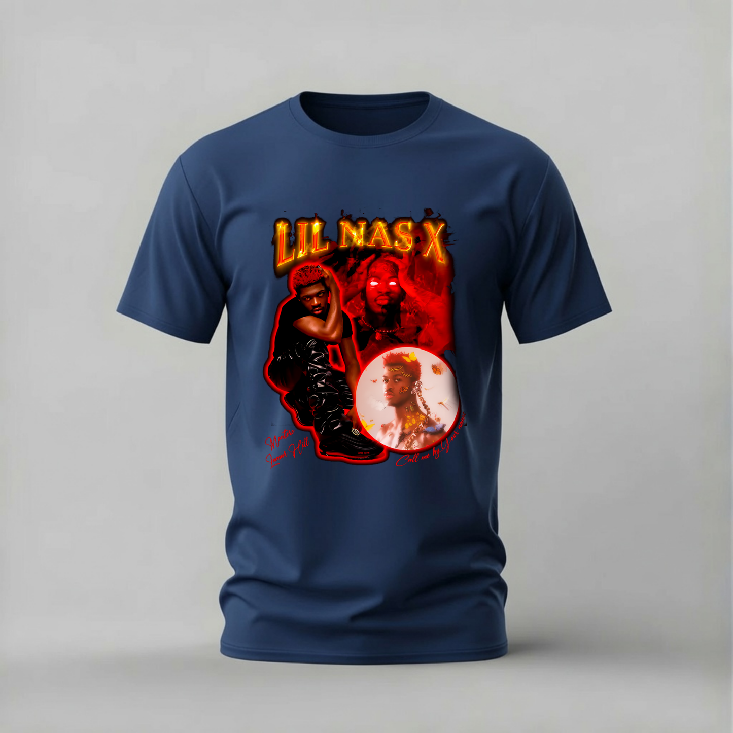 LIL NAS X Call Me By Your Name Graphic T-Shirt