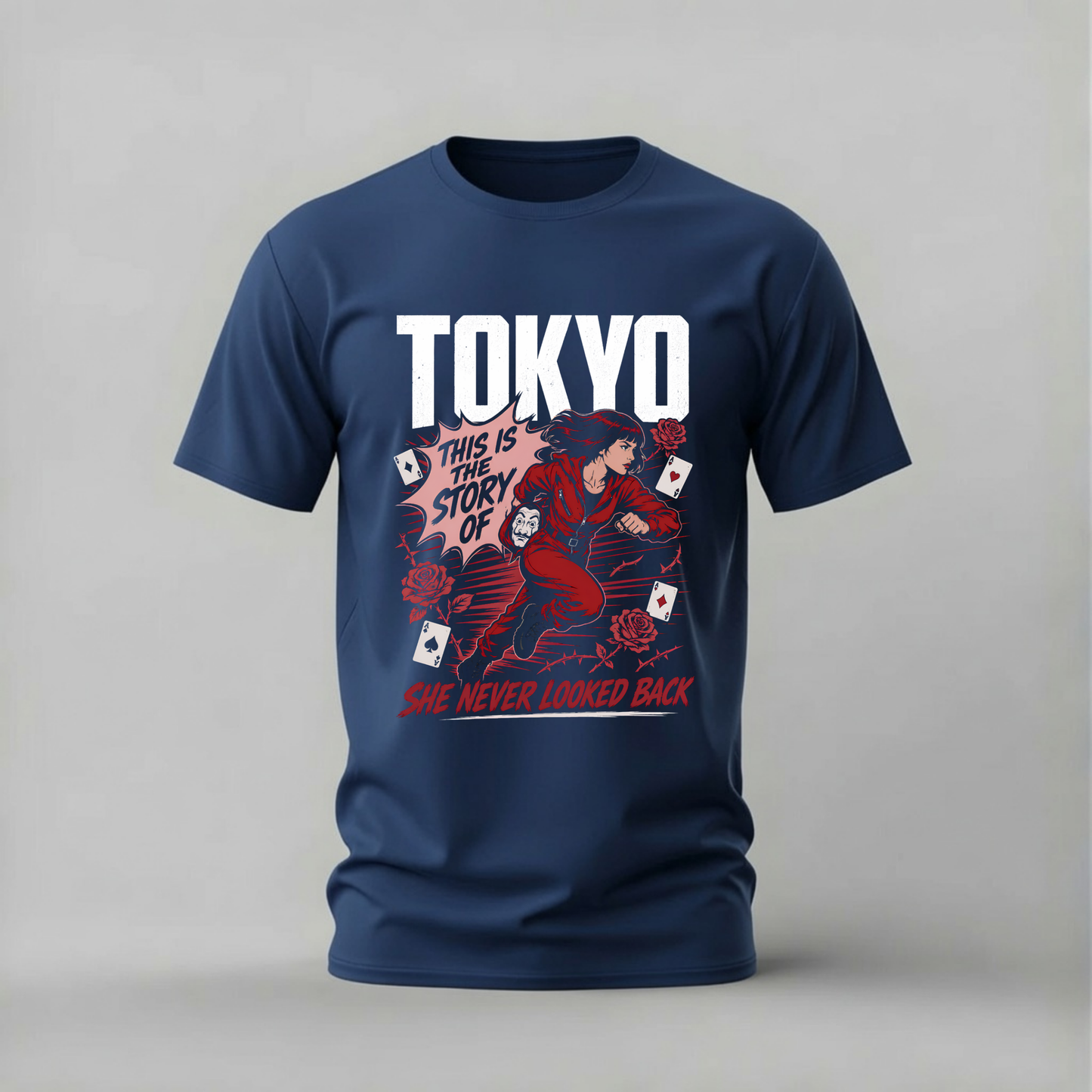 TOKYO Money Heist Graphic T-Shirt