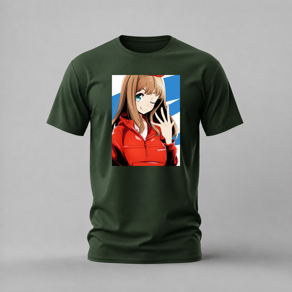 ANIME GIRL SUPREME Graphic T-Shirt
