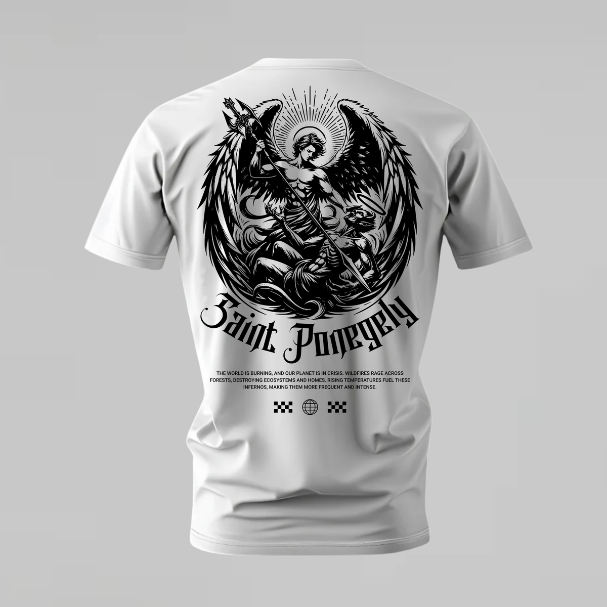 SAINT PONGELY Graphic T-Shirt