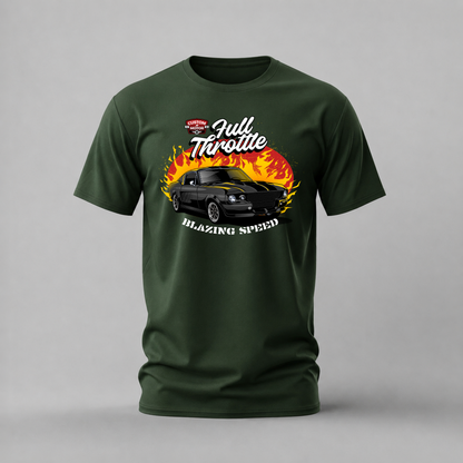FULL THROTTLE MUSTANG Graphic T-Shirt